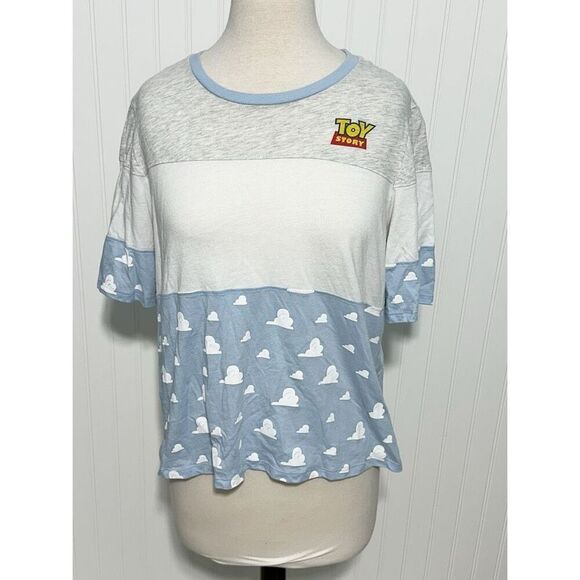 Disney Pixar Her Universe Toy Story‎ Cloud Color-Block Oversized T-Shirt Large - Picture 10 of 10
